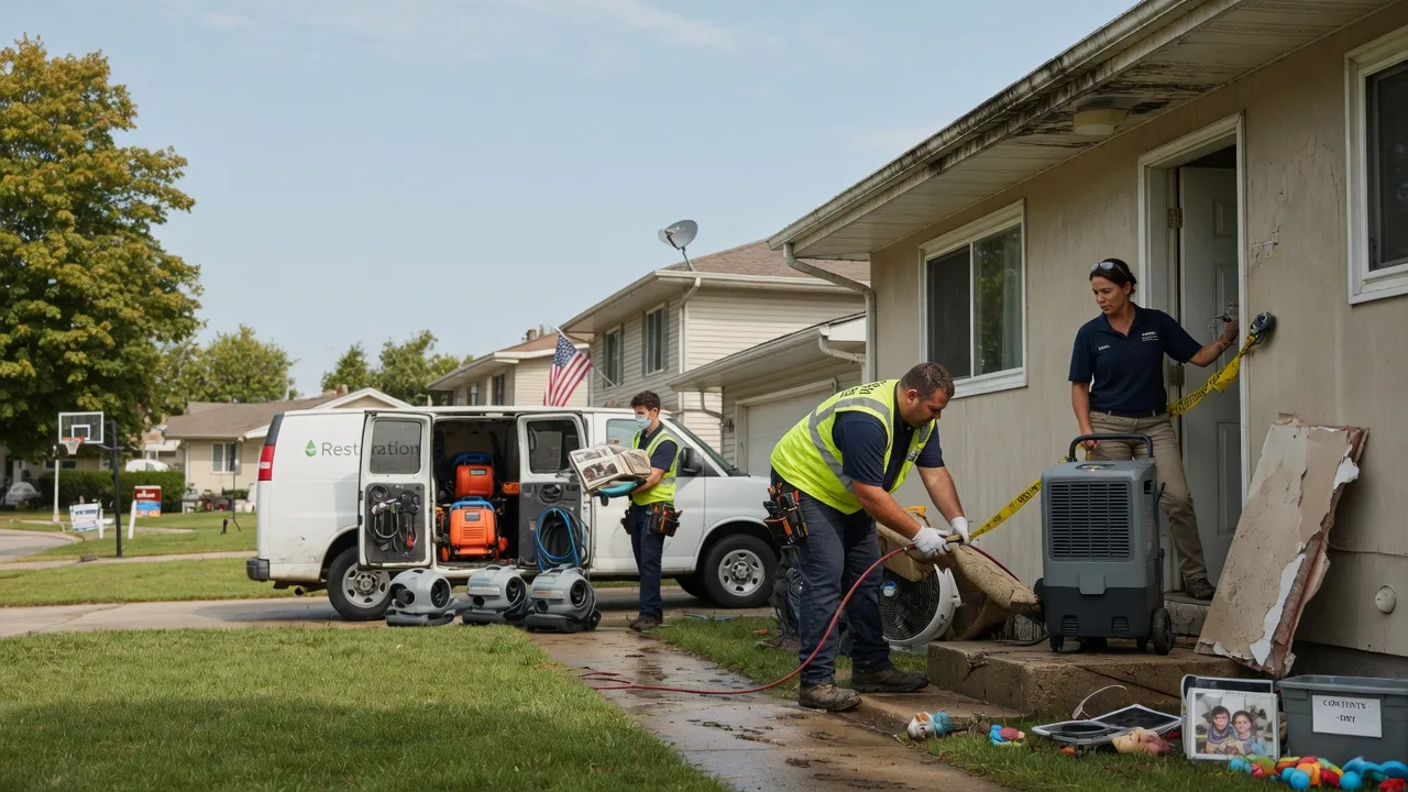 Water Damage Restoration in Sunbury, PA near me